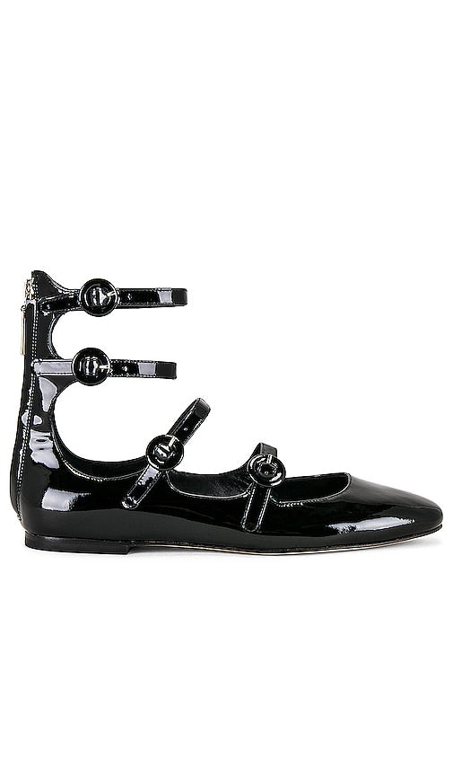 Larroude Alexa Flat in Black - Larroude Alexa Flat en Noir - Larroude Alexa 黑色平底鞋 - Larroude Alexa Flat in Schwarz - Larroude 알렉사 플랫 - Appartamento Larroude Alexa in nero