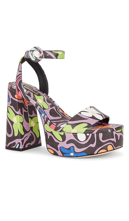 Larroude Dolly Heel in Purple