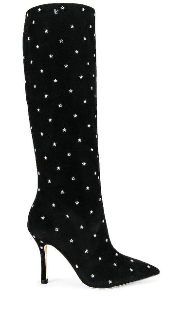 Larroude Kate Boot in Black - Botte Larroude Kate en Noir - Larroude Kate 黑色靴子 - Larroude Kate Stiefel in Schwarz - Larroude 케이트 부츠 블랙 색상 - Stivaletto Kate Larroude in nero