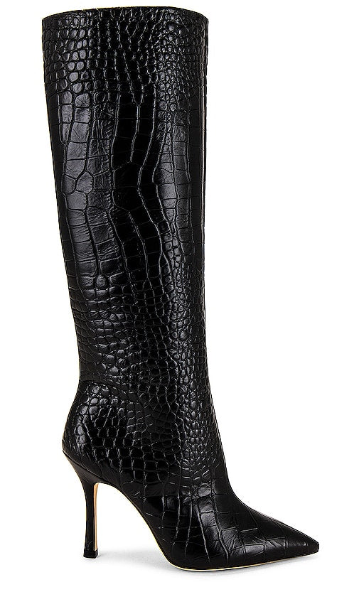 Larroude Kate Boot in Black - Botte Larroude Kate en Noir - Larroude Kate 黑色靴子 - Larroude Kate Stiefel in Schwarz - Larroude 케이트 부츠 블랙 색상 - Stivaletto Kate Larroude in nero