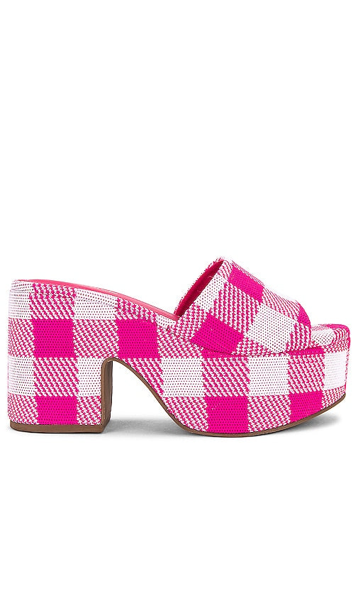 Larroude Miso Sandal in Fuchsia - Sandale Miso Larroude en Fuchsia - Larroude Miso 紫红色凉鞋 - Larroude Miso Sandale in Fuchsia - Larroude Miso 샌들, Fuchsia 소재 - Sandalo Larroude Miso in fucsia