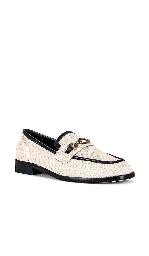 Larroude Patricia Loafer in Beige