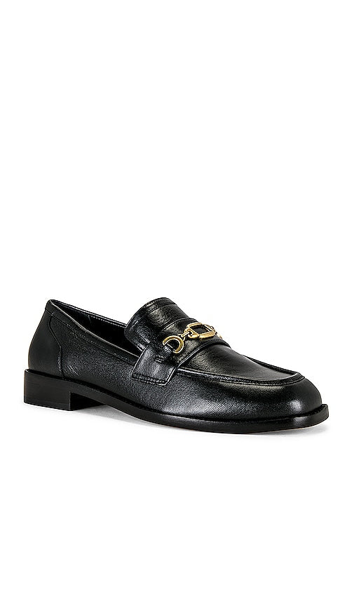 Larroude Patricia Loafer in Black