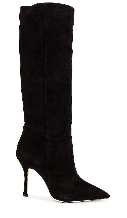 Larroude The Kate Boot in Black - Larroude La botte Kate en noir - Larroude 黑色 Kate 靴子 - Larroude Der Kate-Stiefel in Schwarz - Larroude THE 케이트 부츠 블랙 색상 - Larroude Stivale Kate in nero