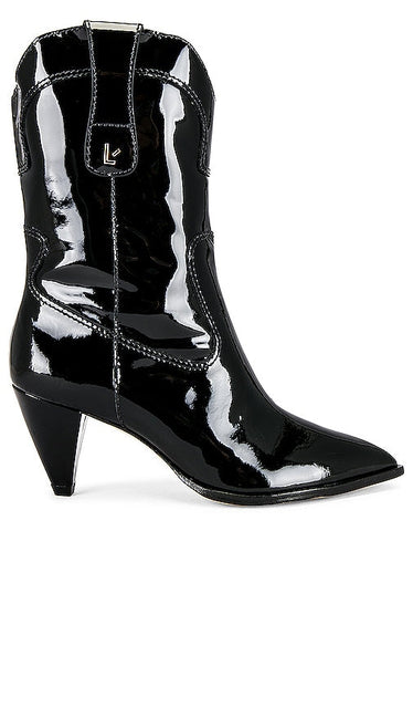 Larroude Thelma Bootie in Black - Larroude Bottine Thelma en Noir - Larroude Thelma 黑色短靴 - Larroude Thelma Bootie in Schwarz - Larroude Thelma 부티블랙 색상 - Stivaletto Larroude Thelma in nero