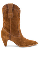 Larroude Thelma Bootie in Brown - Larroude Bottine Thelma en Marron - Larroude Thelma 棕色短靴 - Larroude Thelma Bootie in Braun - Larroude Thelma 부티 브라운 색상 - Stivaletto Larroude Thelma in marrone