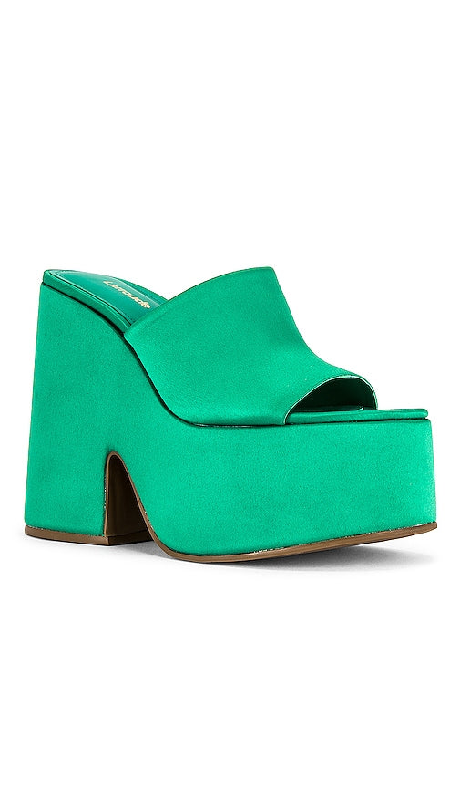 Larroude Wanda Mule in Green