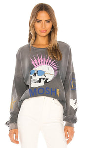 Lauren Moshi Sierra Pullover in Gray - Pull Lauren Moshi Sierra en gris - Lauren Moshi Sierra 灰色套头衫 - Lauren Moshi Sierra Pullover in Grau - Lauren Moshi 시에라 풀오버 그레이 컬러 - Pullover Lauren Moshi Sierra in grigio