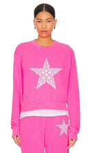 Lauren Moshi Spalding Diamond Star Pullover in Fuchsia - Pull Lauren Moshi Spalding Diamond Star en fuchsia - Lauren Moshi Spalding 紫红色钻石星套头衫 - Lauren Moshi Spalding Diamond Star Pullover in Fuchsia - Lauren Moshi Spalding 다이아몬드 스타 풀오버 - Pullover Lauren Moshi Spalding Diamond Star in fucsia