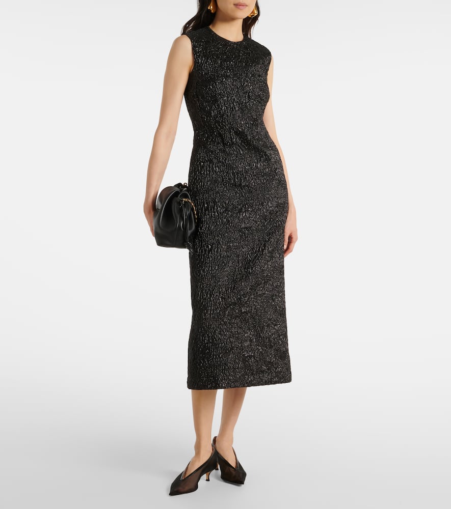 Le Monde B√É¬©ryl Babouche leather-trimmed mesh pumps
