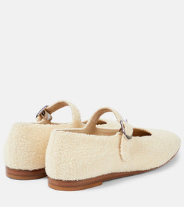 Le Monde B√É¬©ryl Canvas Mary Jane flats