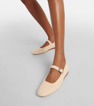 Le Monde B√É¬©ryl Canvas Mary Jane flats