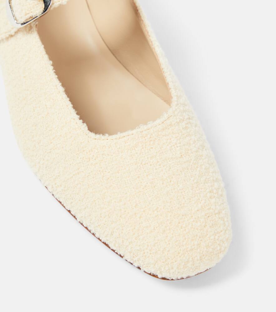 Le Monde B√É¬©ryl Canvas Mary Jane flats