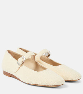 Le Monde B√É¬©ryl Canvas Mary Jane flats