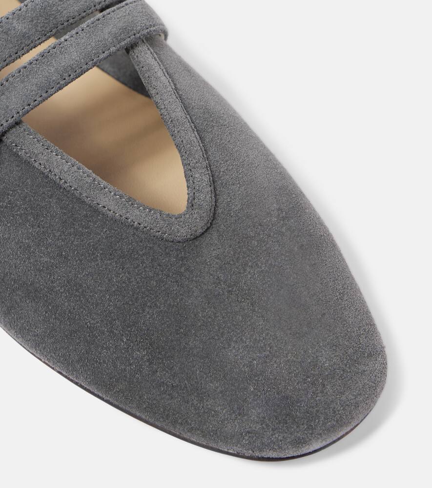 Le Monde B√É¬©ryl Claudia suede ballet flats
