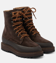 Le Monde B√É¬©ryl Dolomite suede lace-up boots