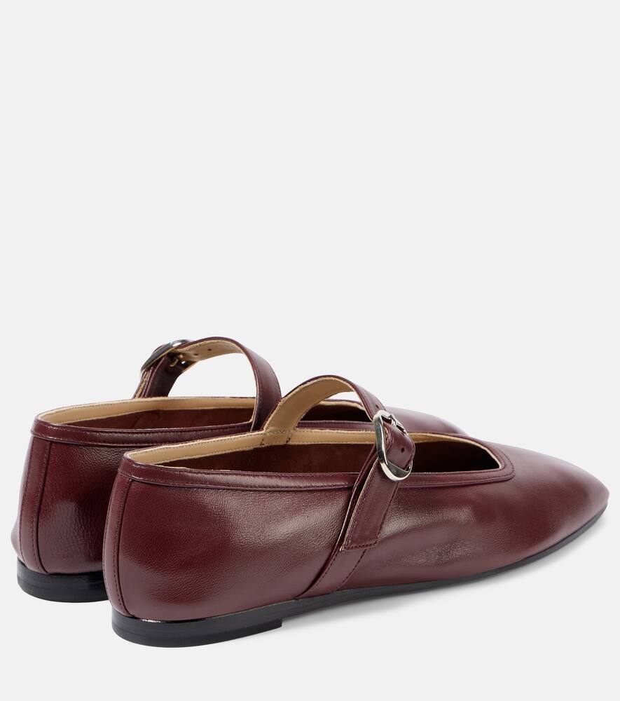 Le Monde B√É¬©ryl Leather Mary Jane flats
