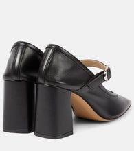 Le Monde B√É¬©ryl Leather Mary Jane pumps