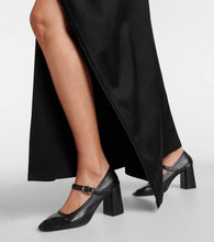 Le Monde B√É¬©ryl Leather Mary Jane pumps