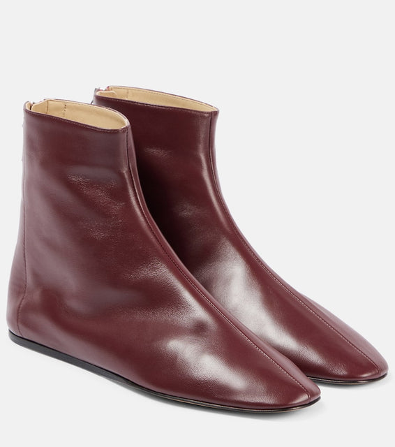 Le Monde B√É¬©ryl Luna leather ankle boots