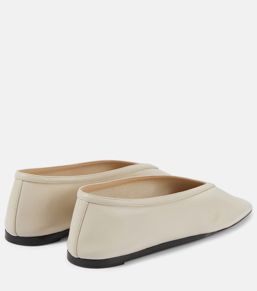 Le Monde Beryl Luna leather slippers
