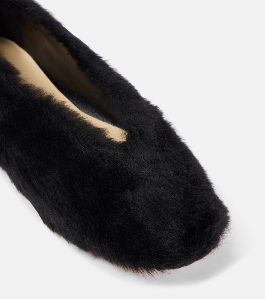 Le Monde B√É¬©ryl Luna shearling Mary Jane flats