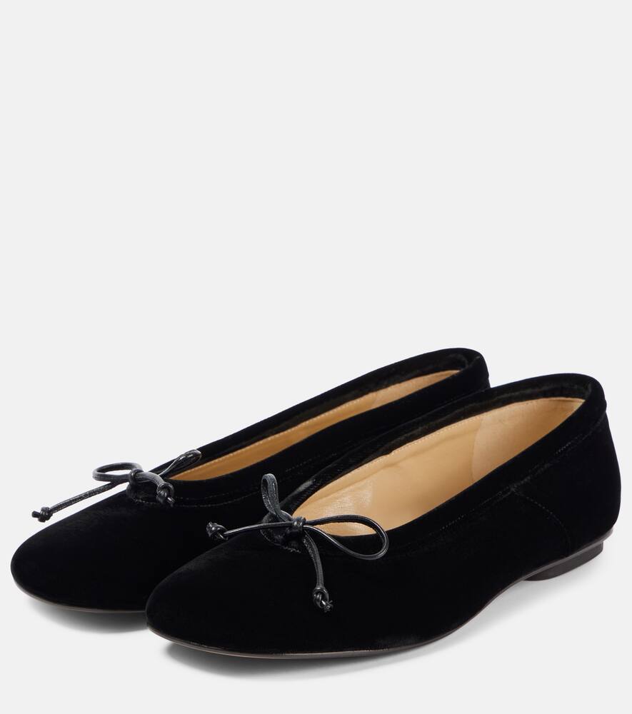 Le Monde B√É¬©ryl Mica velvet ballet flats