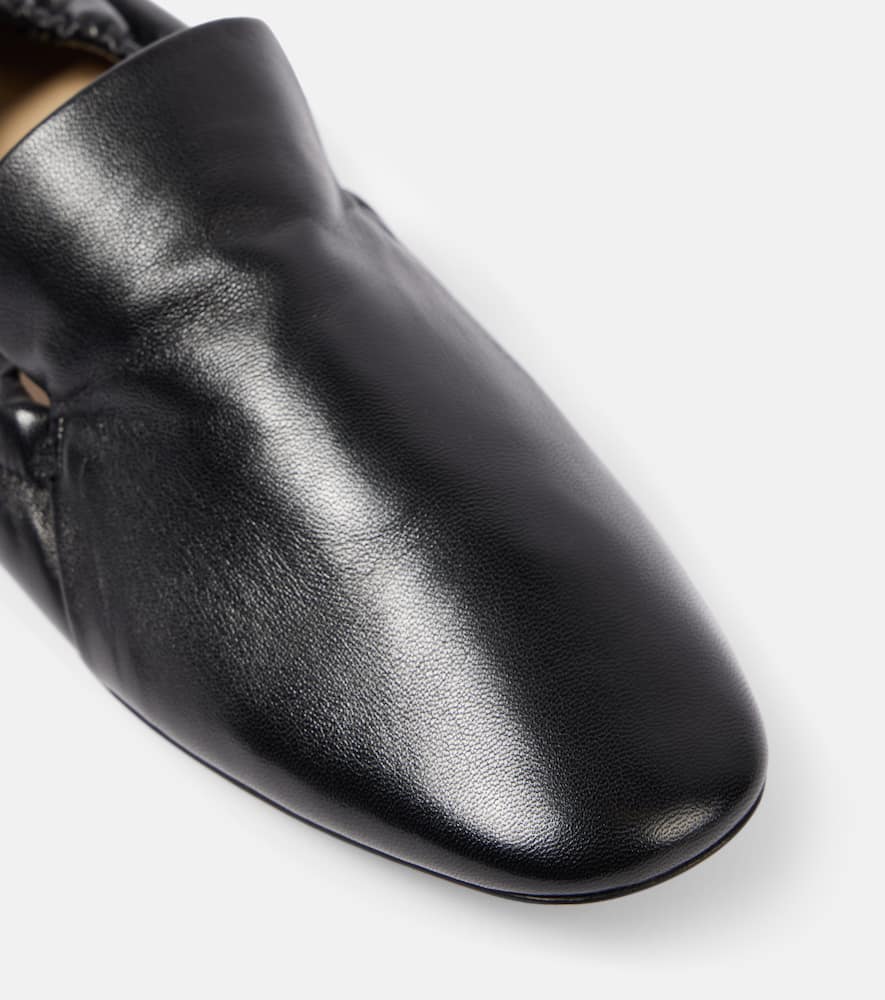 Le Monde B√É¬©ryl Mocassino leather loafers