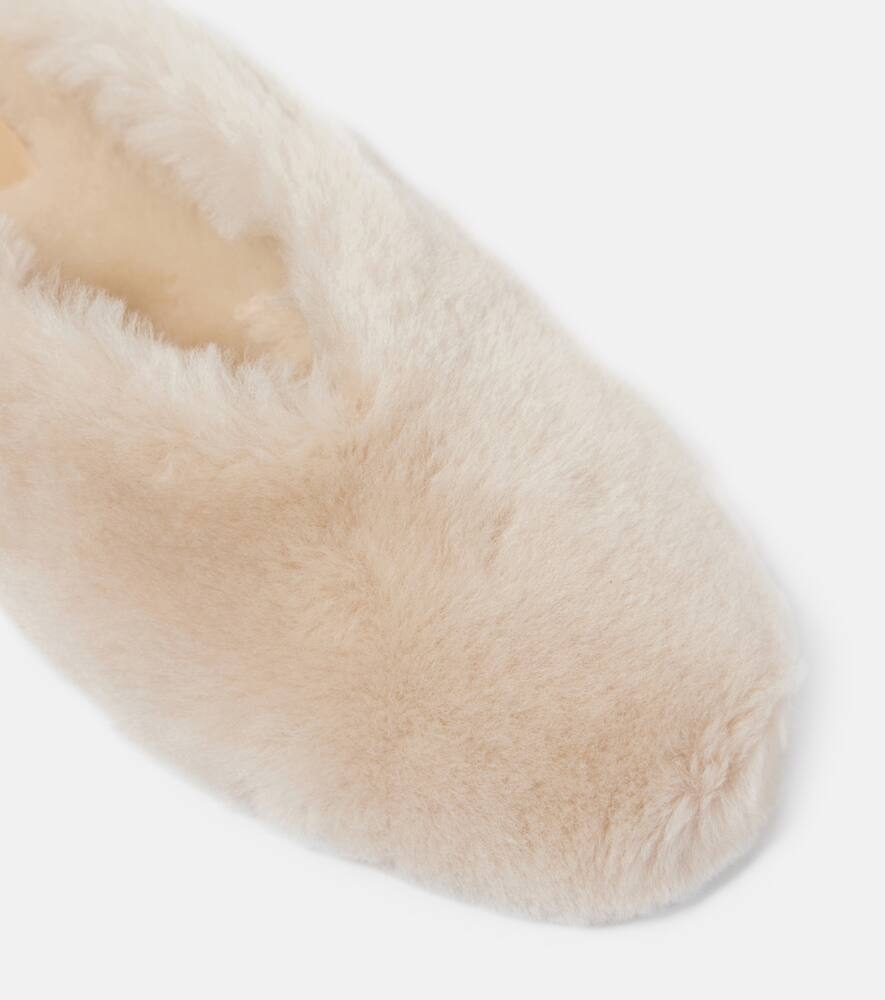 Le Monde B√É¬©ryl Regency shearling mules
