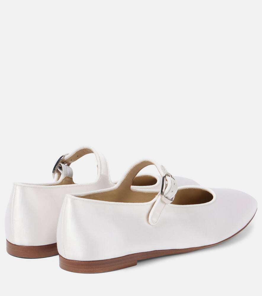 Le Monde B√É¬©ryl Satin Mary Jane flats