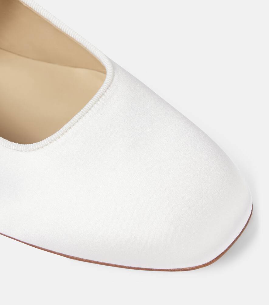Le Monde B√É¬©ryl Satin Mary Jane flats