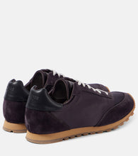 Le Monde B√É¬©ryl Slim Runner satin sneakers