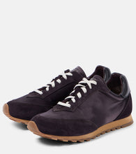 Le Monde B√É¬©ryl Slim Runner satin sneakers