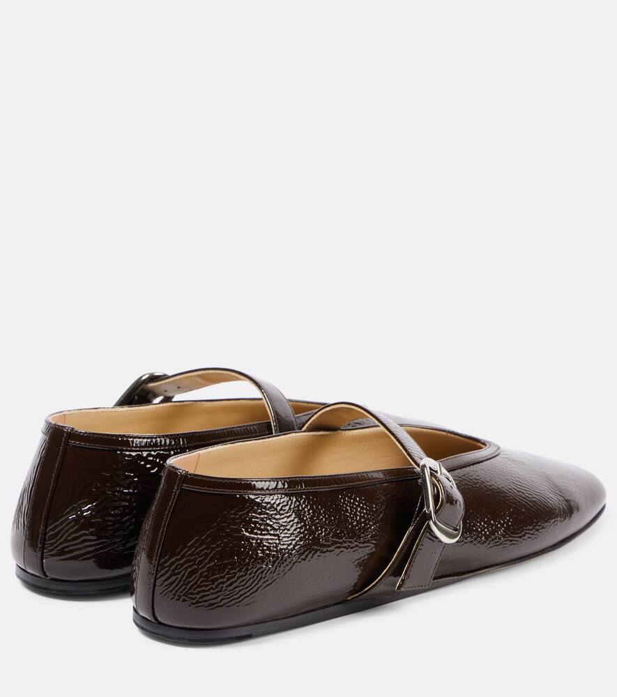 Le Monde B√É¬©ryl Stella patent leather Mary Jane flats