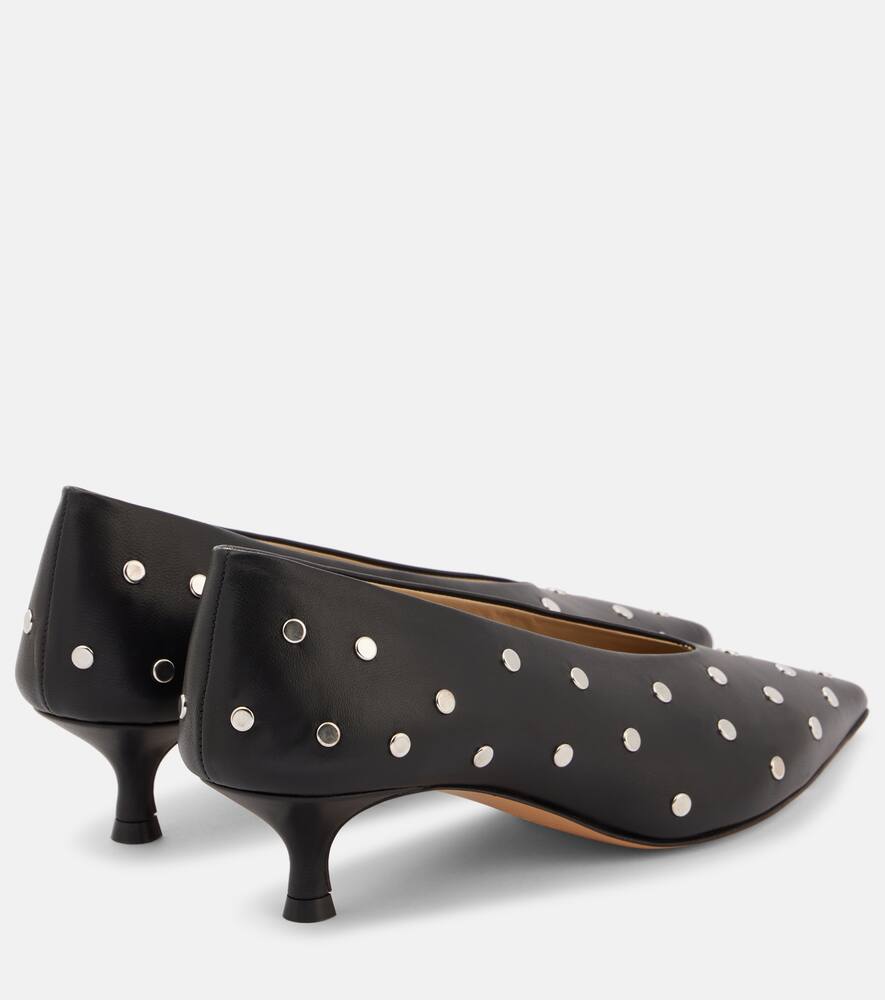 Le Monde B√É¬©ryl Studded leather pumps