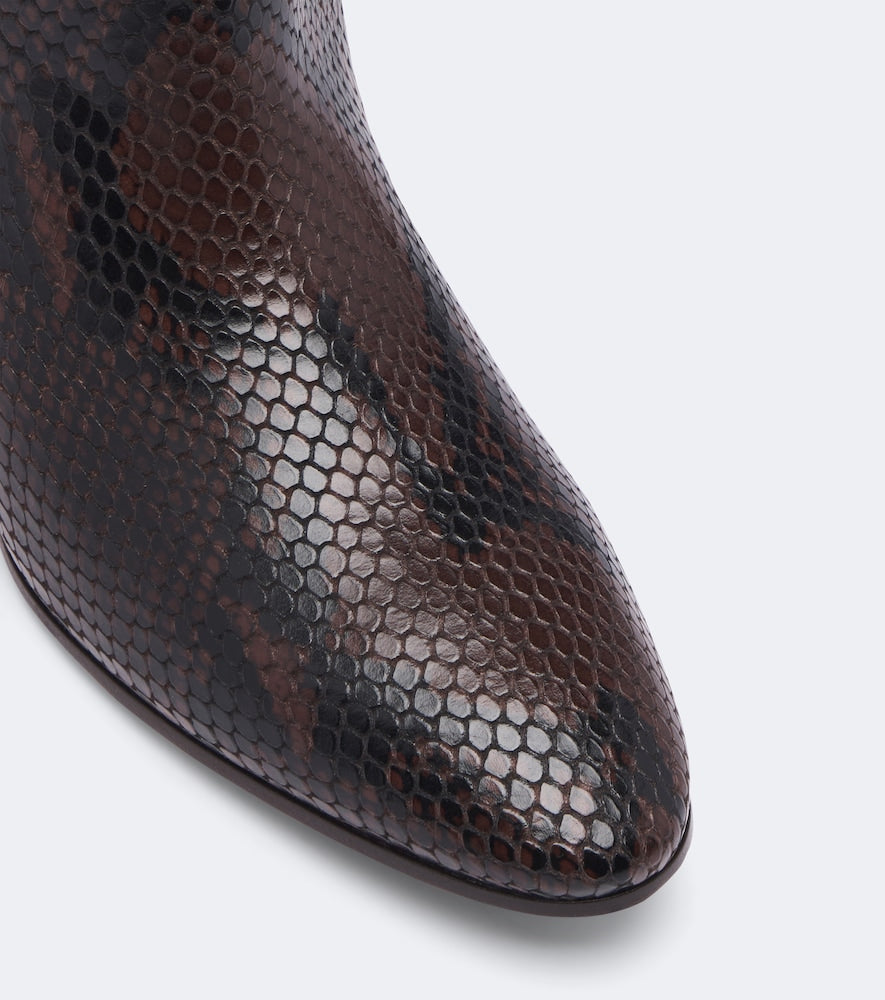 Le Monde Beryl Allegra leather knee-high boots