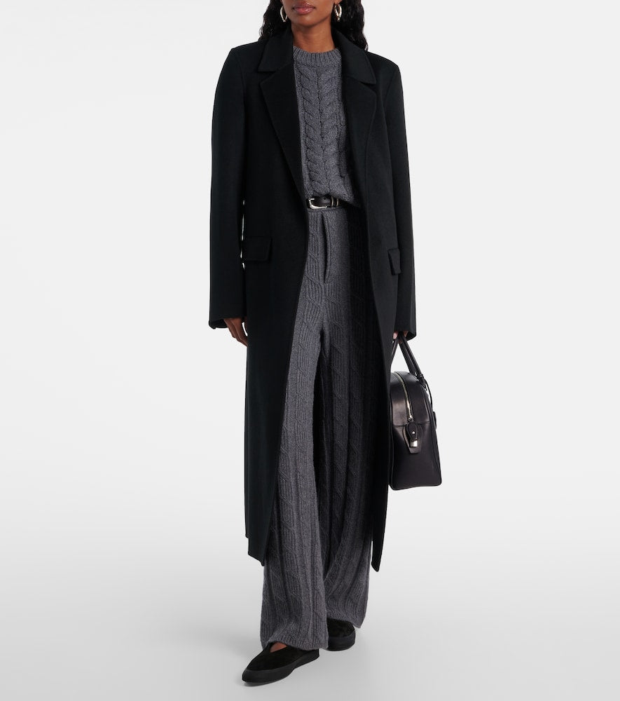 Le Monde Beryl Apres Ski shearling-lined suede ballet flats