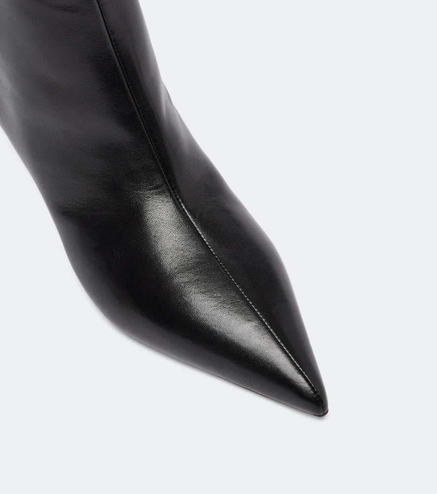 Le Monde Beryl Babouche leather knee-high boots