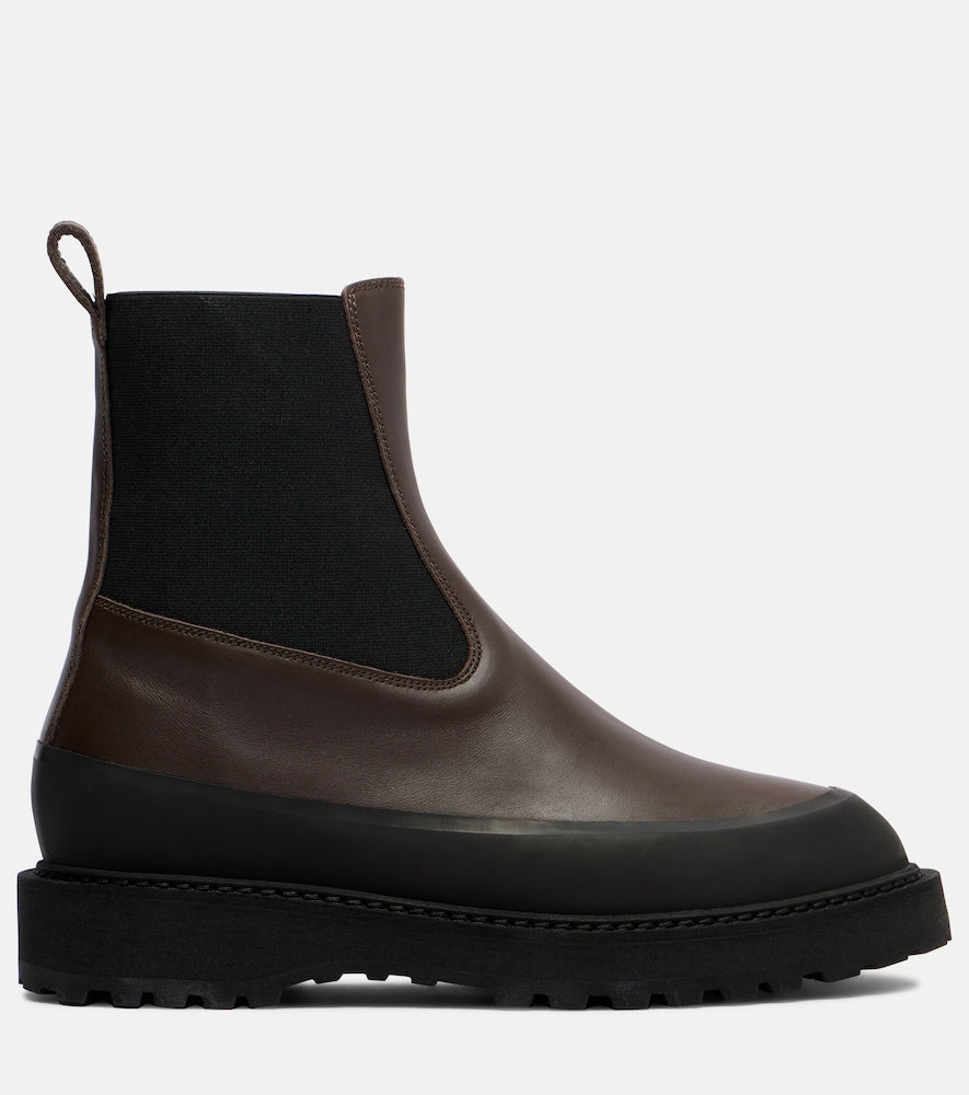 Le Monde Beryl Dolomite leather Chelsea boots