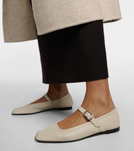 Le Monde Beryl Leather Mary Jane ballet flats