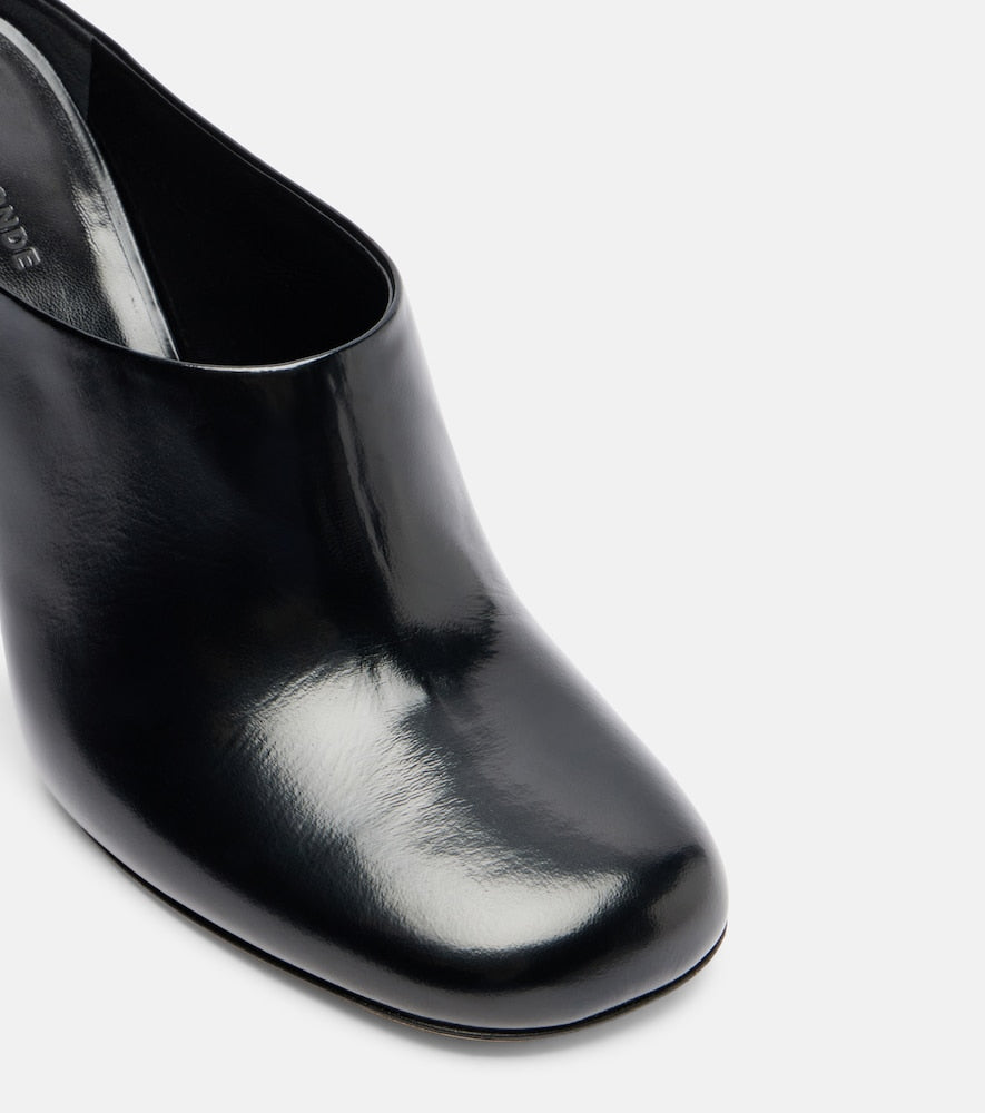 Le Monde Beryl Mica 80 leather mules