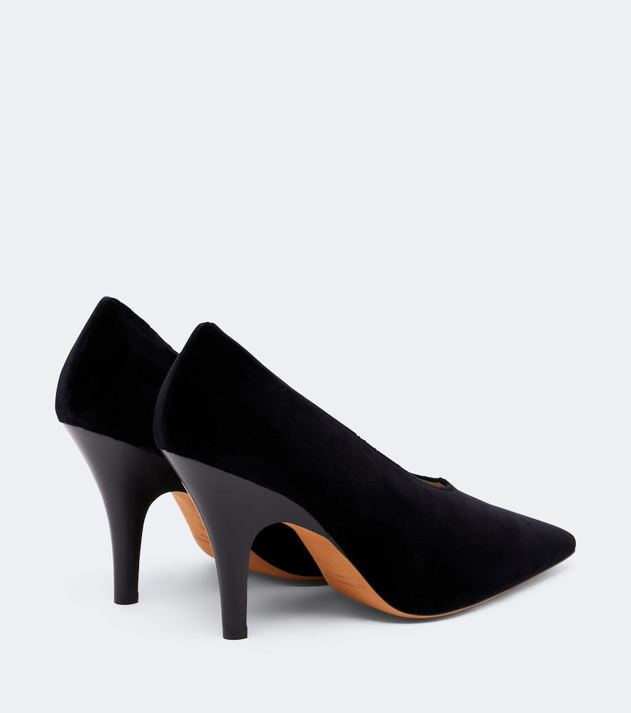 Le Monde Beryl Petra velvet pumps