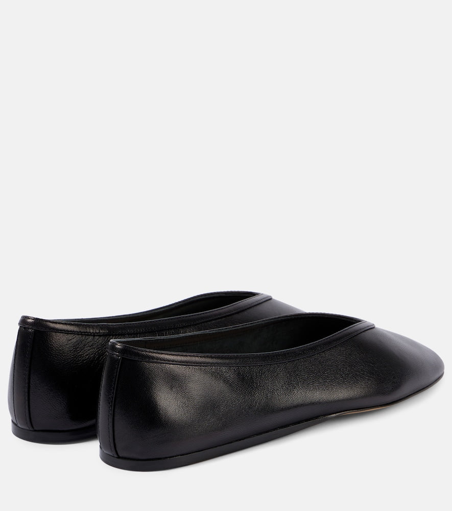 Black Le Monde Beryl Luna leather ballet flats - Ballerina Flats
