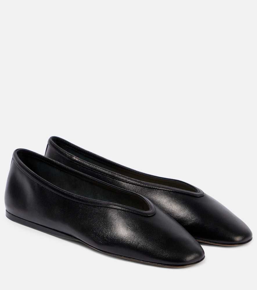 Black Le Monde Beryl Luna leather ballet flats - Ballerina Flats