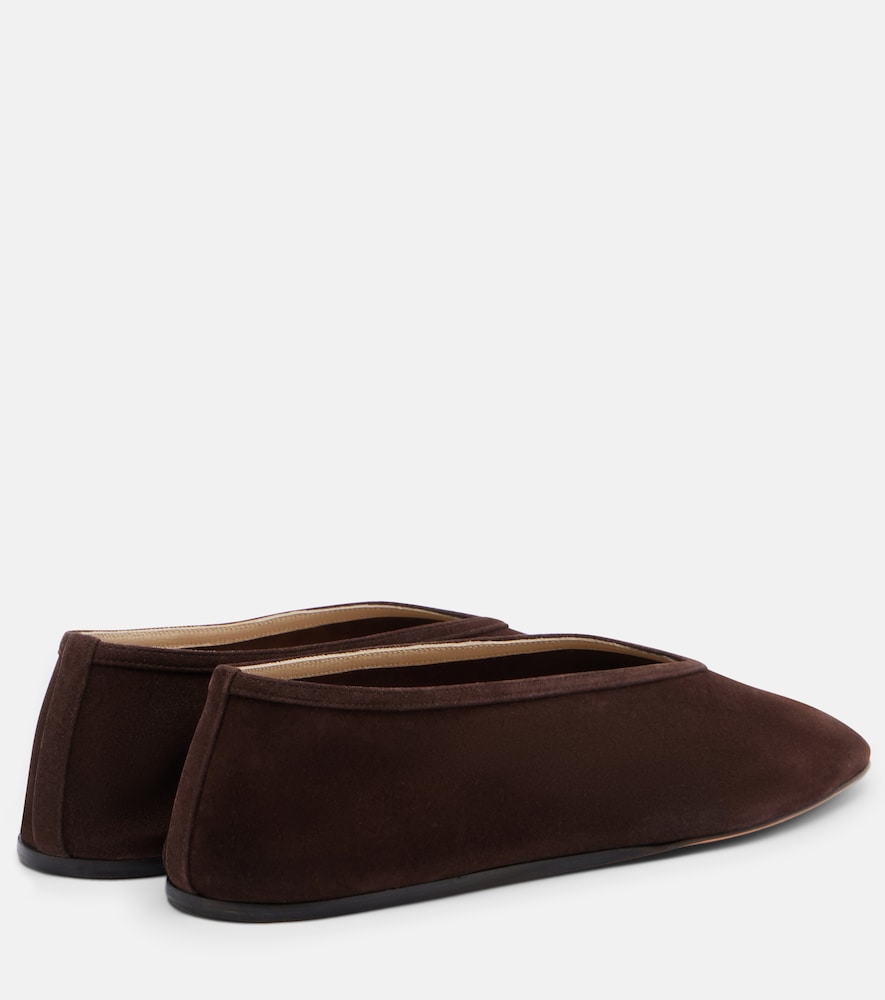 Le Monde Beryl Luna suede ballet flats - Brown Ballerina Flats