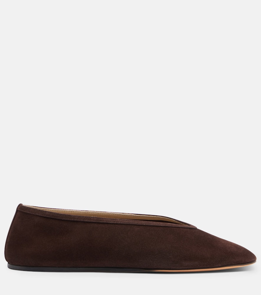 Le Monde Beryl Luna suede ballet flats - Brown Ballerina Flats