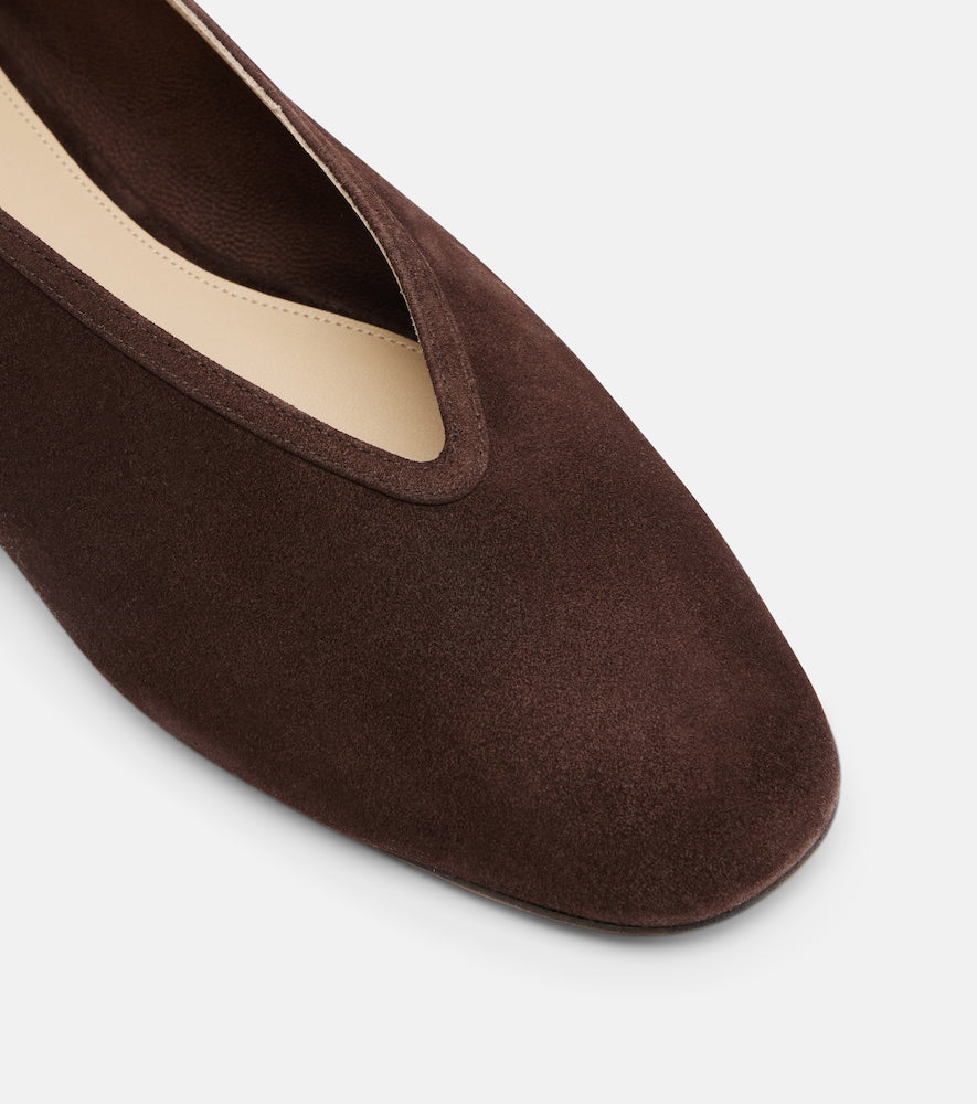 Le Monde Beryl Luna suede ballet flats - Brown Ballerina Flats