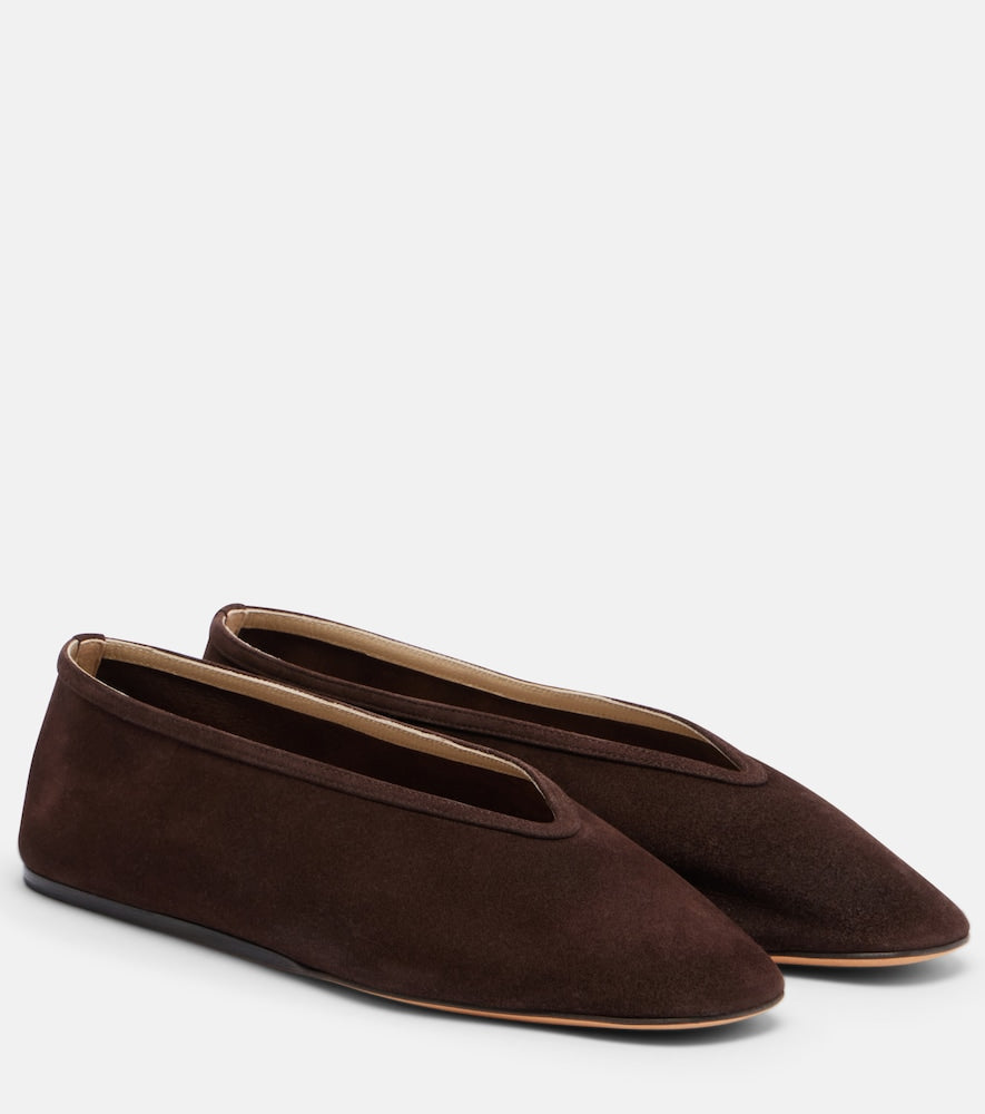 Le Monde Beryl Luna suede ballet flats - Brown Ballerina Flats