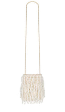 Lele Sadoughi Drippy Beaded Pearl Crossbody in Ivory - Lele Sadoughi Sac à bandoulière Drippy avec perles et perles en ivoire - Lele Sadoughi 象牙色 Drippy 串珠珍珠斜挎包 - Lele Sadoughi Drippy Beaded Pearl Umhängetasche in Elfenbein - Lele Sadoughi 아이보리 드리피 비즈 펄 크로스바디 - Borsa a tracolla Lele Sadoughi Drippy Pearl con perline in avorio