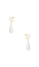Lele Sadoughi Wilma Pearl Drop Earrings in Ivory